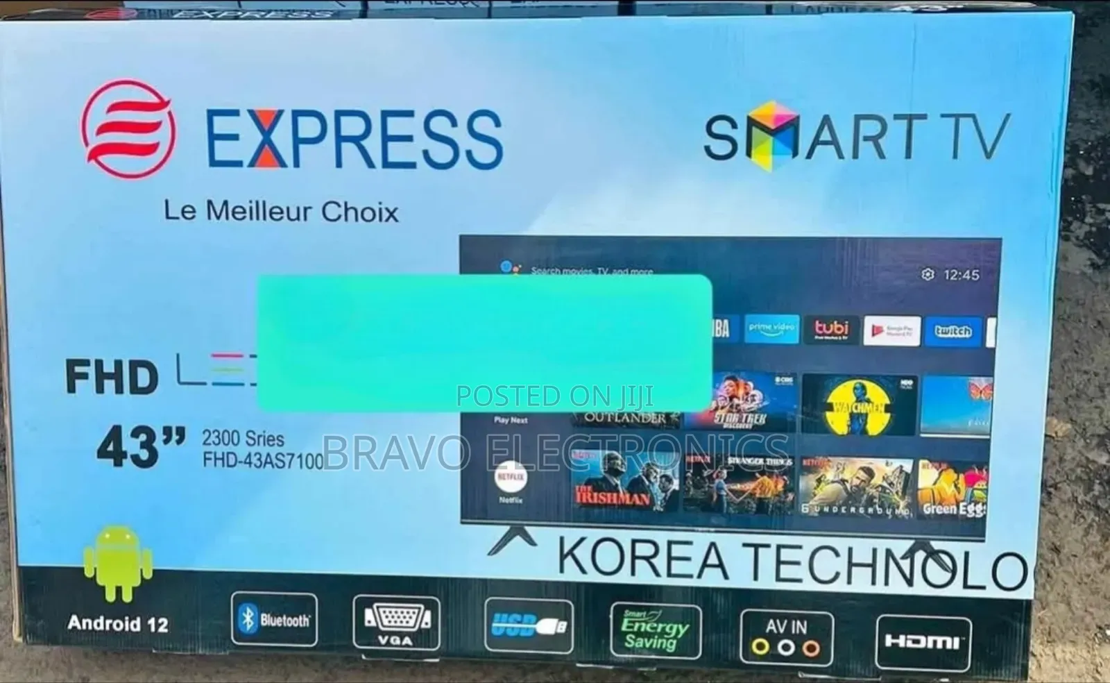 Shocking Clarity! Express 43" Smart Tv at Unbeatable Price