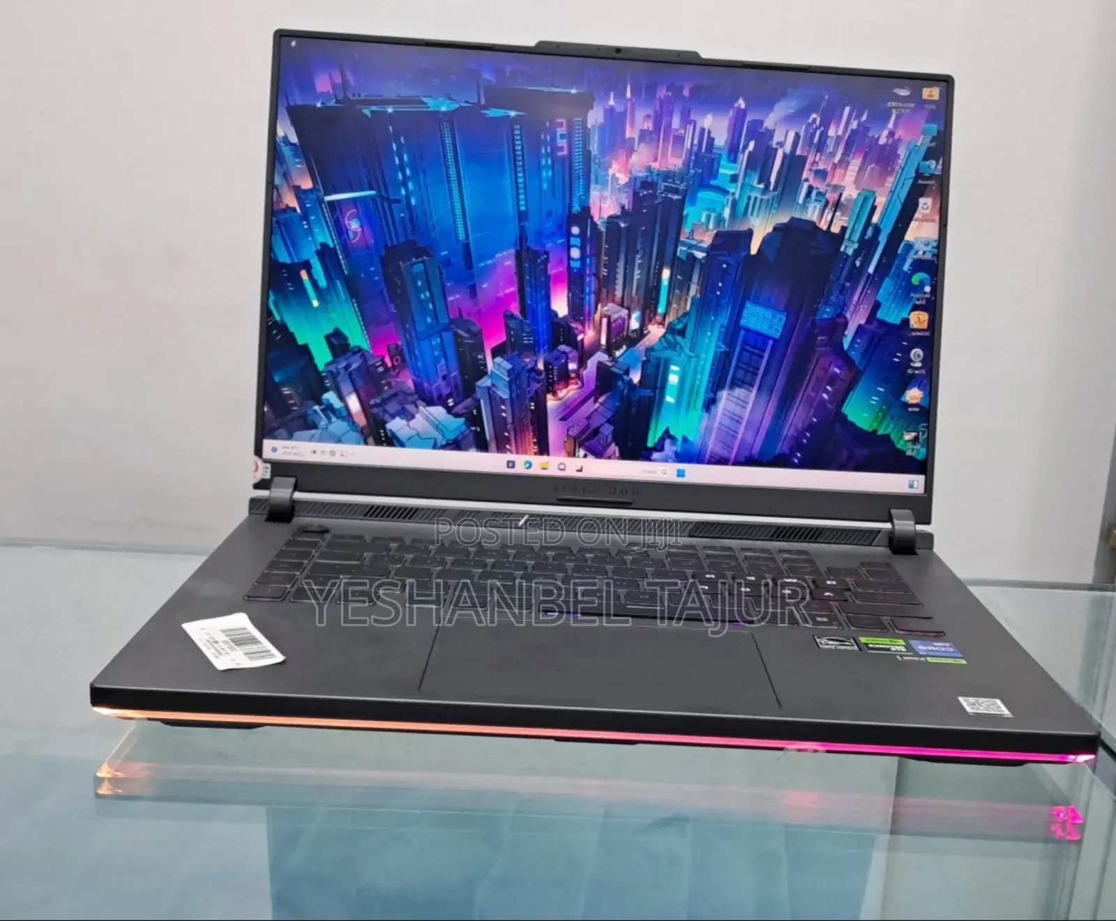 New Laptop Asus ROG Strix G16 G614 16GB Intel Core I7 SSD 1T