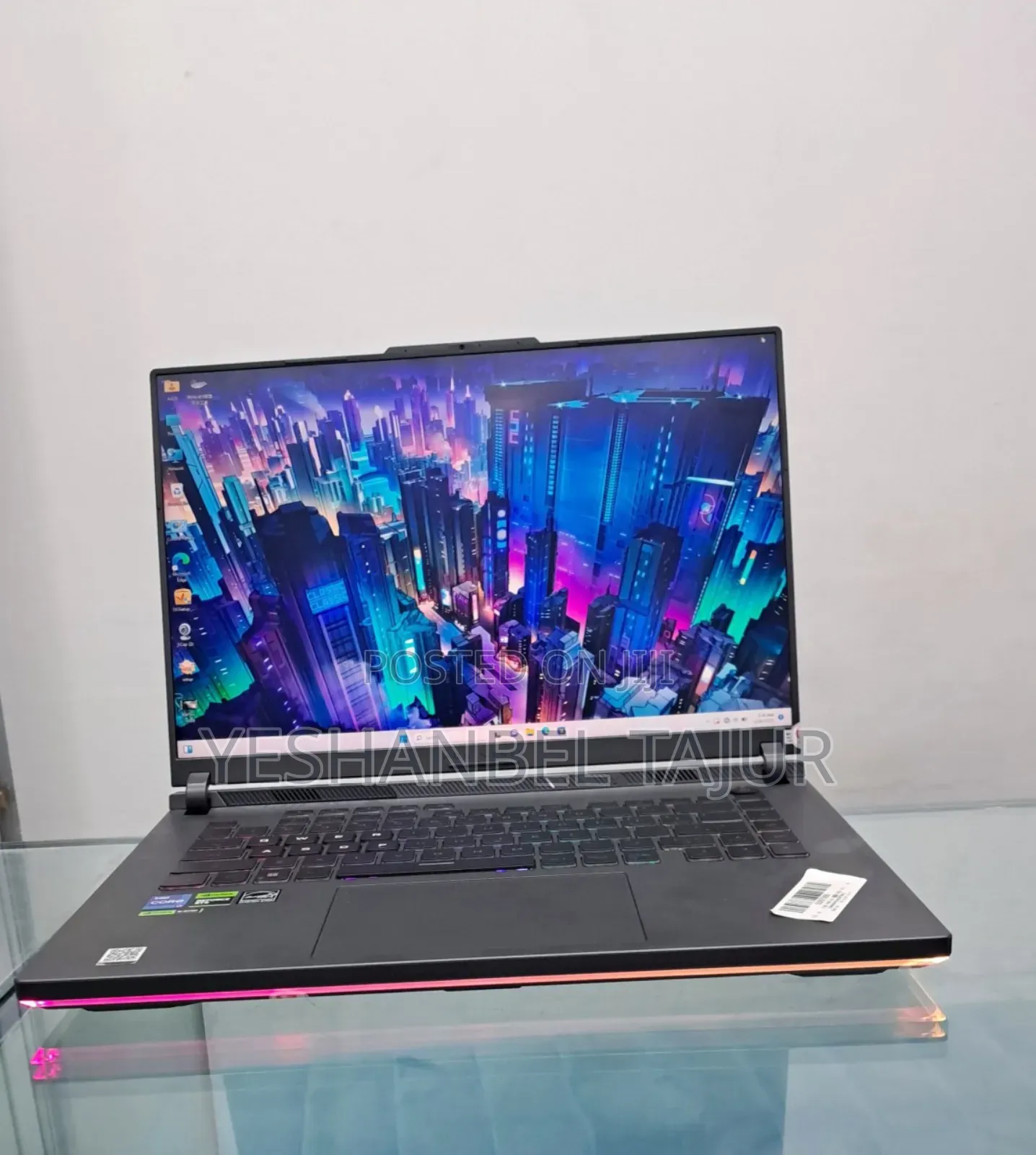 New Laptop Asus ROG Strix G16 G614 16GB Intel Core I7 SSD 1T