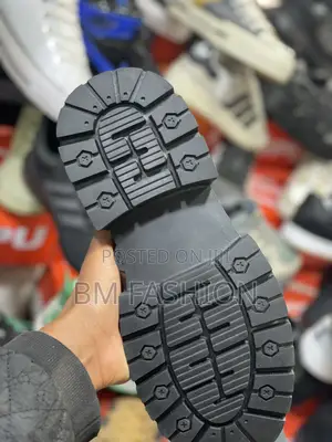 Black Faux Leather Men’S Ankle Boots