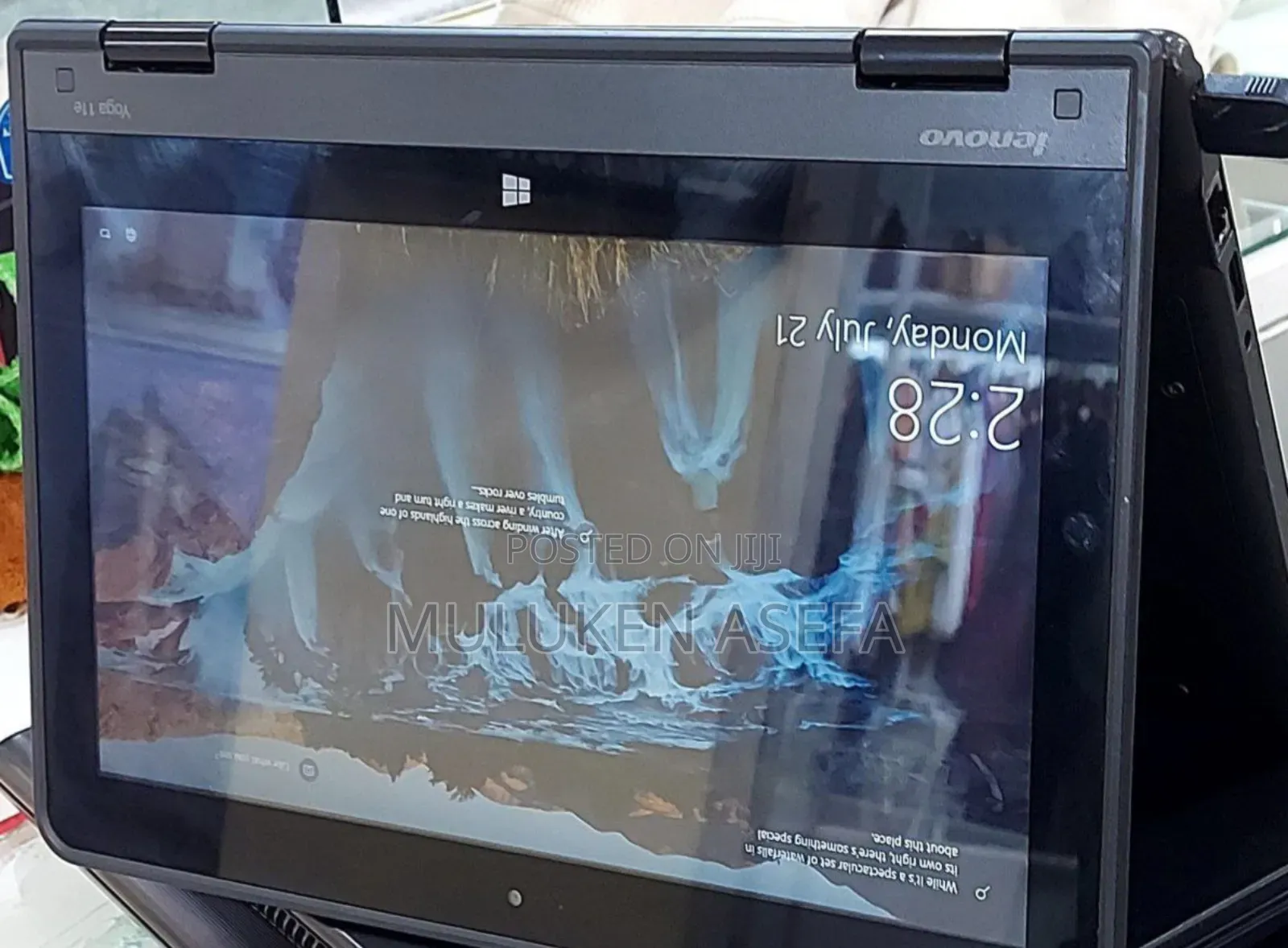 New Laptop Lenovo Yoga 11e 4GB Intel Core I5 SSD 500GB