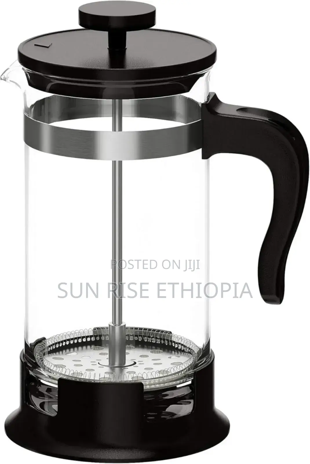 Ikea French Press , Glass, Stainless Steel 1liter