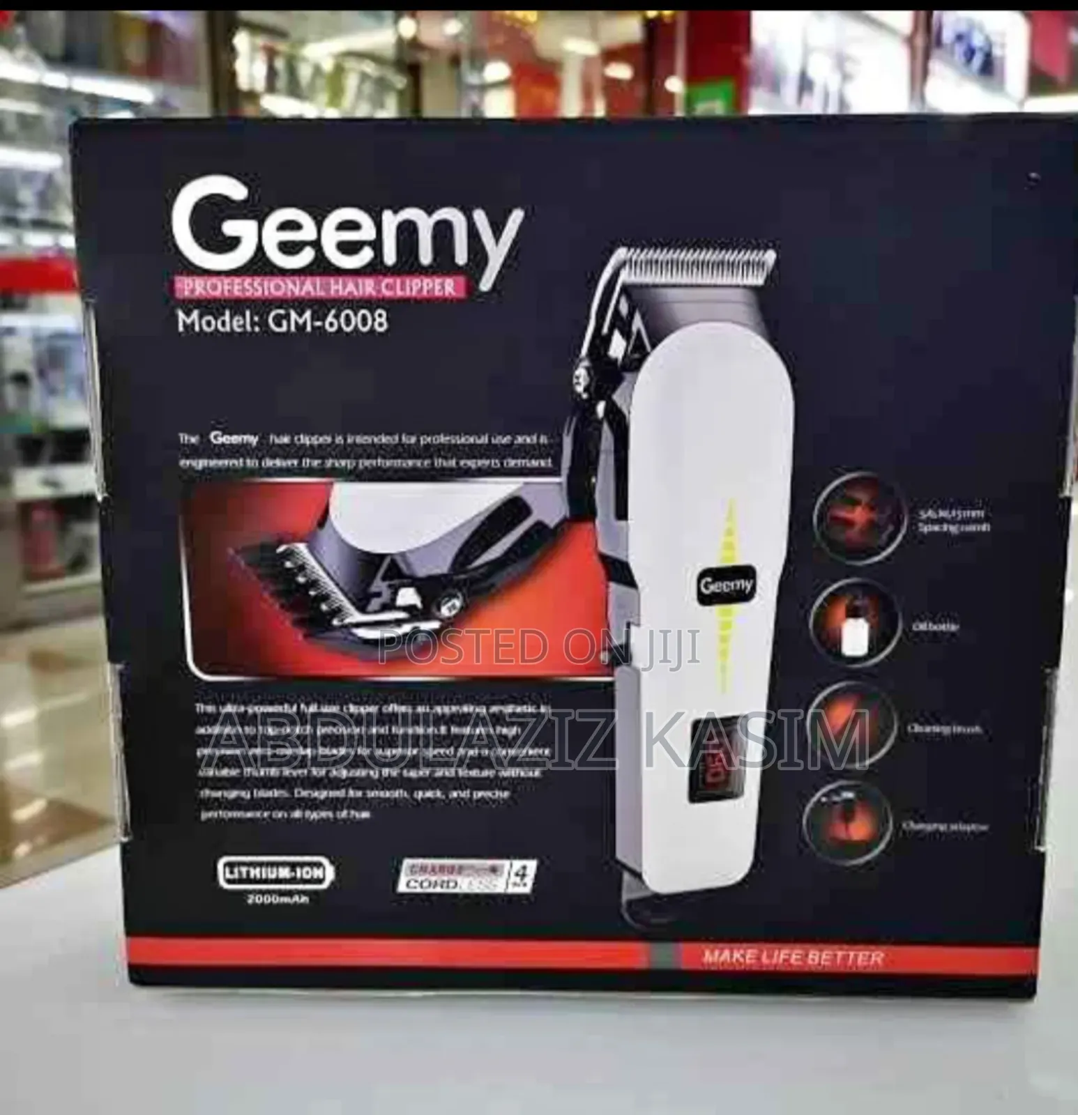 Geemy Professional Hair Clippers