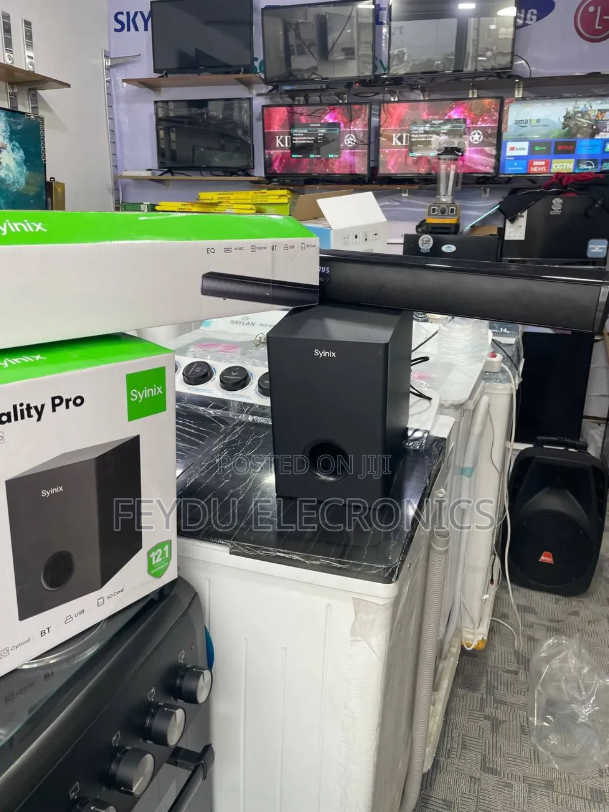 Synix እስፕከር Bar