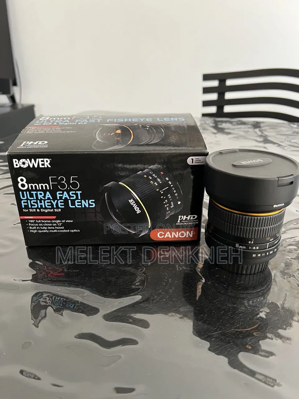 Bower 8mm F3.5 Ultra Fast Fisheye Lens