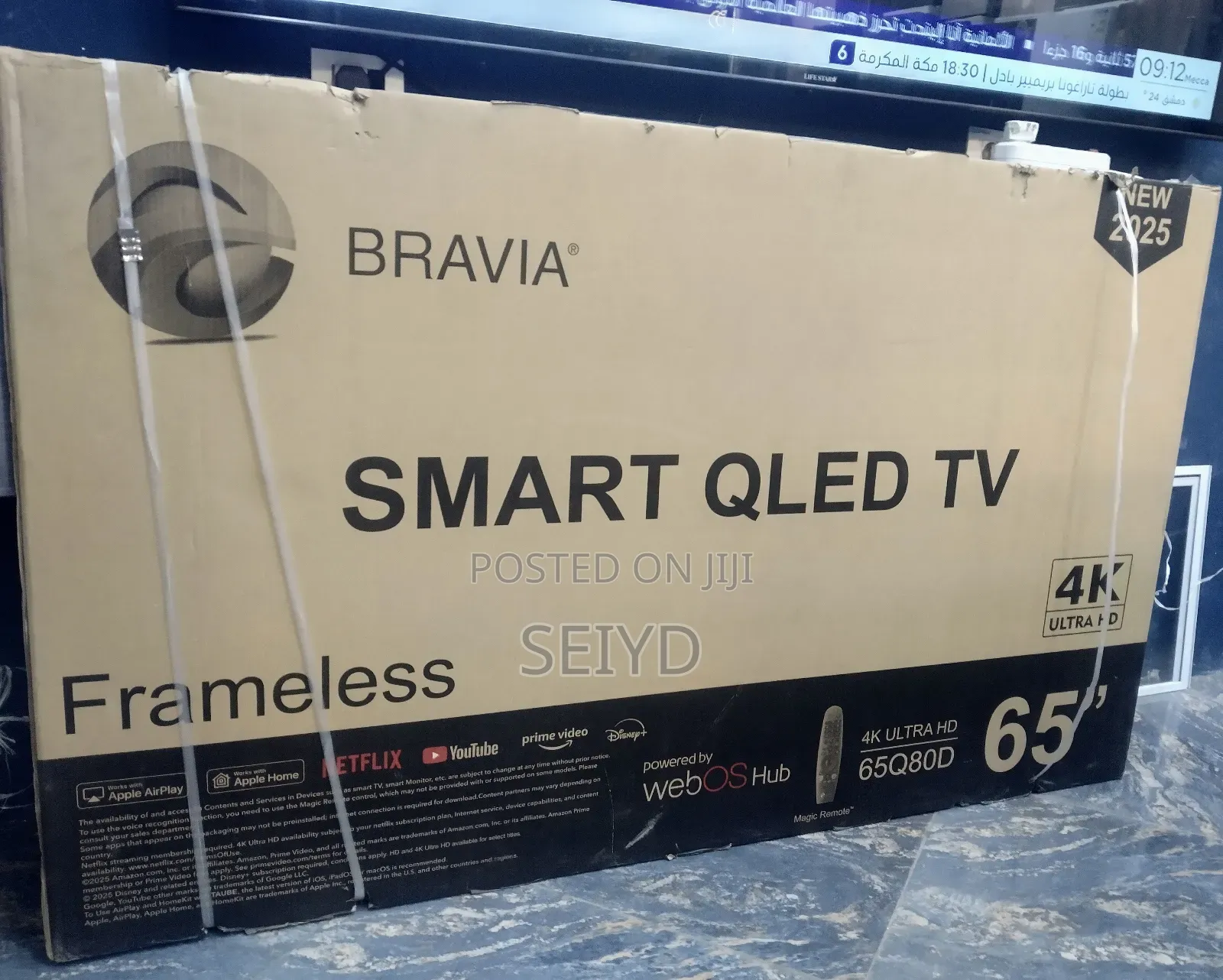 Bravia Tv 65 Inch Fremles