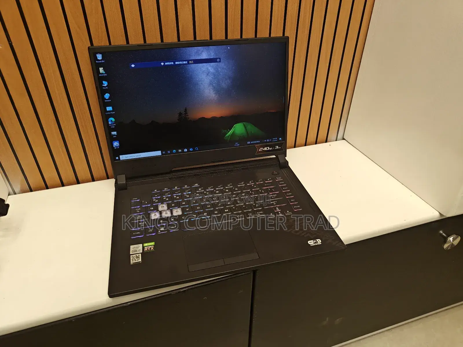 New Laptop Asus ROG Strix G15 16GB Intel Core I7 SSD 512GB