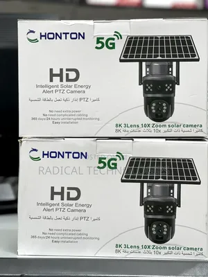  5g Solar Security Camera Double Lens
