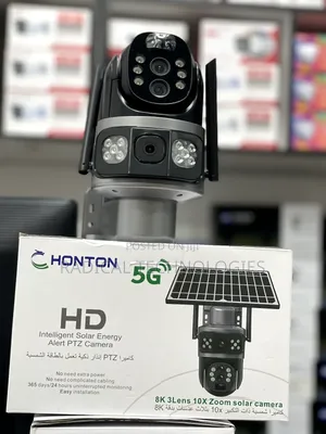  5g Solar Security Camera Double Lens