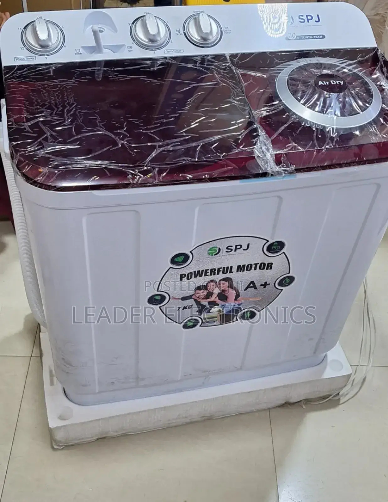 SPJ Washing Machine 7 Kg Semi-Automatic