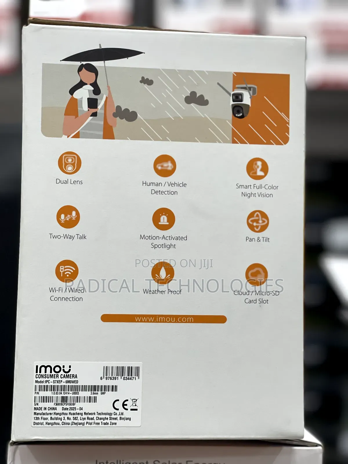 Imou Cruiser Dual Lens 360° Security Camera