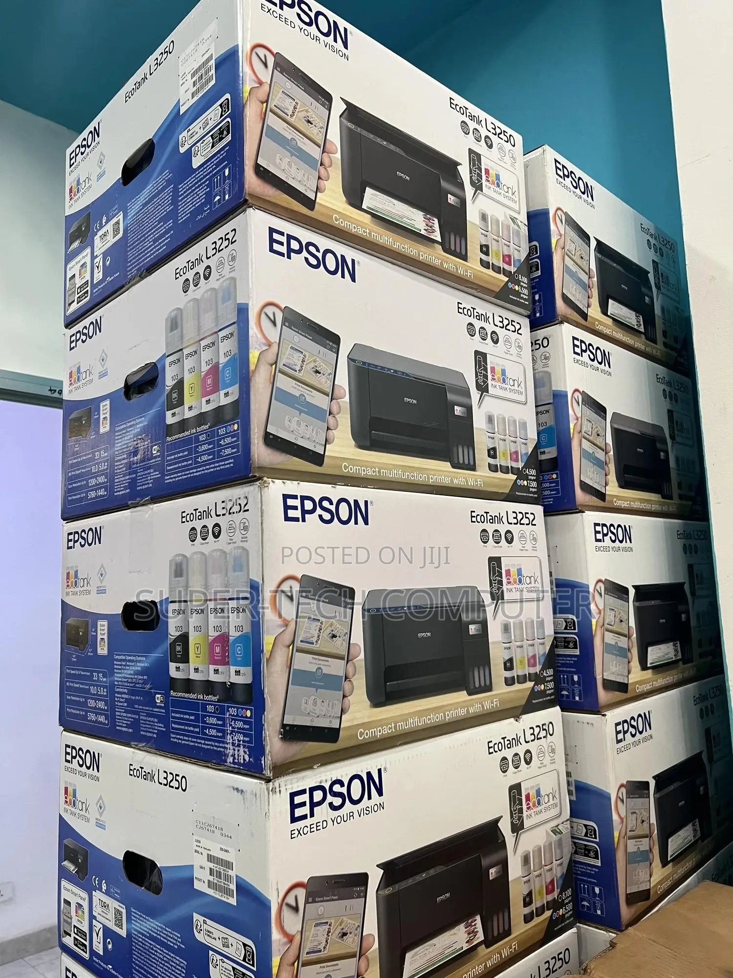 Epson L3250 Color Printer Scan and Copy Quantity Available