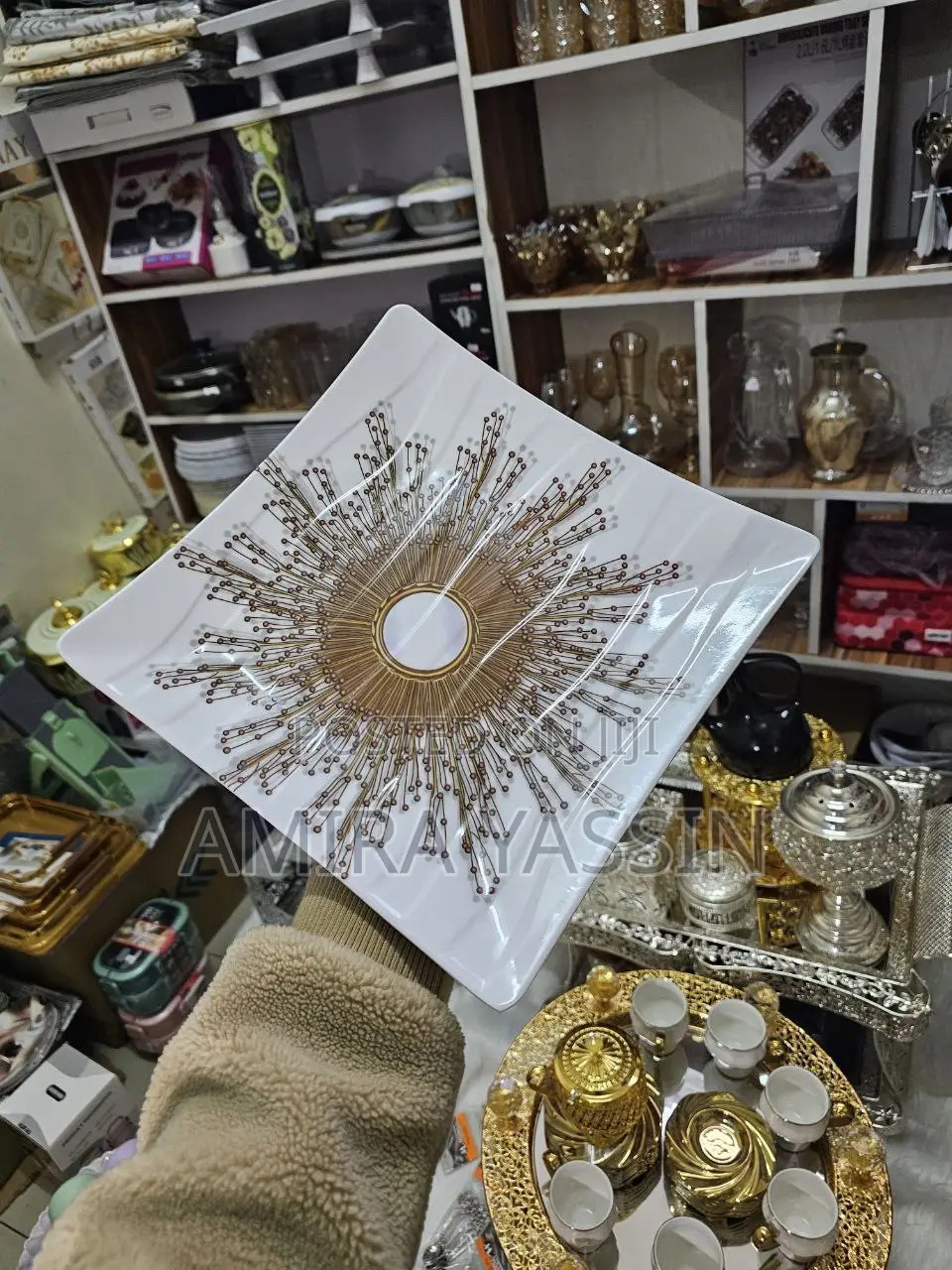 ለየት ያለ የመመገቢያ ስሀን ወፍራም የሆነ ማይካ ማቴሪያል