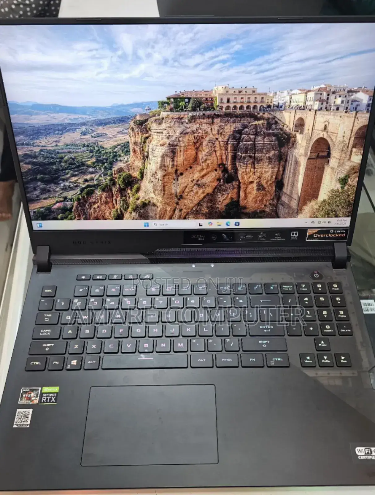 New Laptop Asus ROG Strix G731G 32GB AMD Ryzen 9 SSD 1T