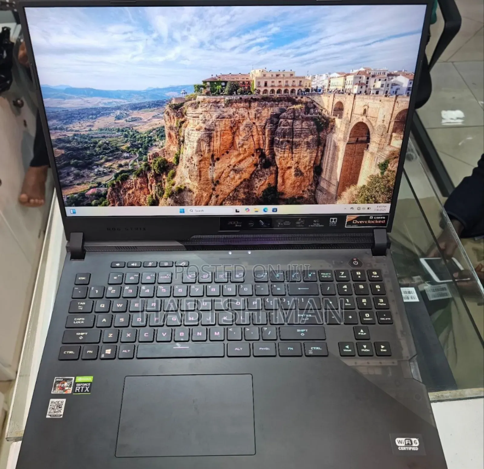 New Laptop Asus ROG Strix G15 32GB AMD Ryzen 9 SSD 1T