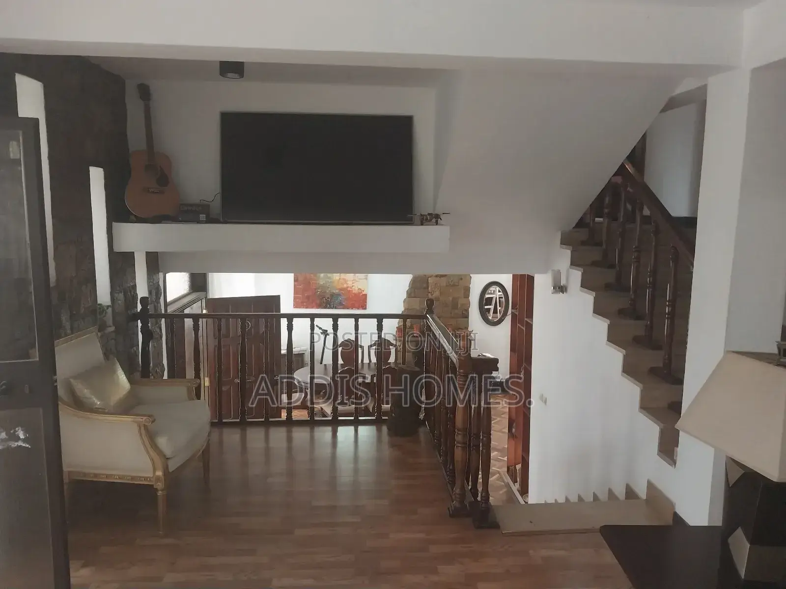 Furnished 4bdrm Villa in Bole for rent