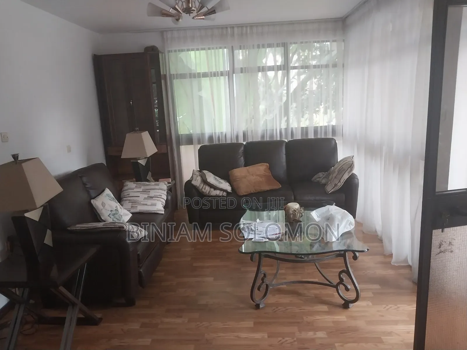 Furnished 4bdrm Villa in Bole for rent