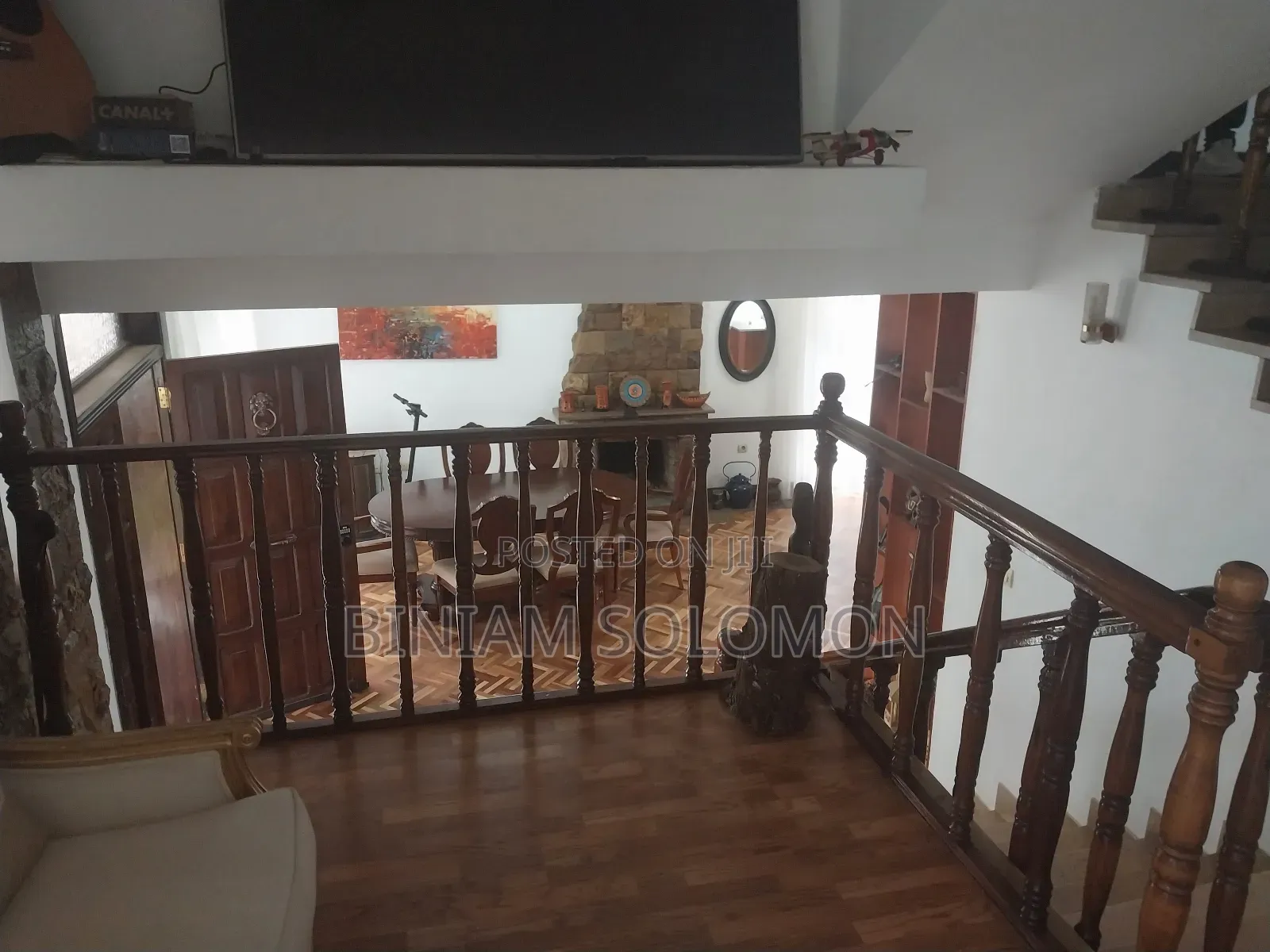 Furnished 4bdrm Villa in Bole for rent