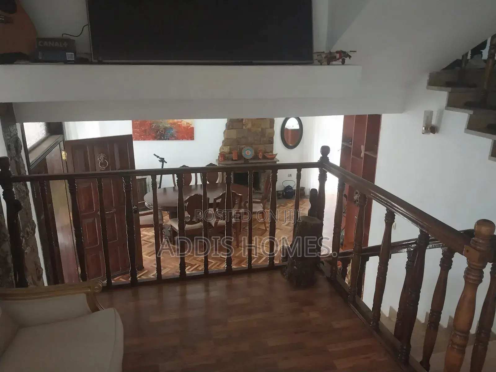 Furnished 4bdrm Villa in Bole for rent