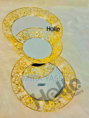 የጠረጴዛ ላይ ዲኮር መስሪያ ትሪዎች