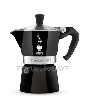 Photo - Bialetti Moka Pot Made in Italy - Black
3 Cups