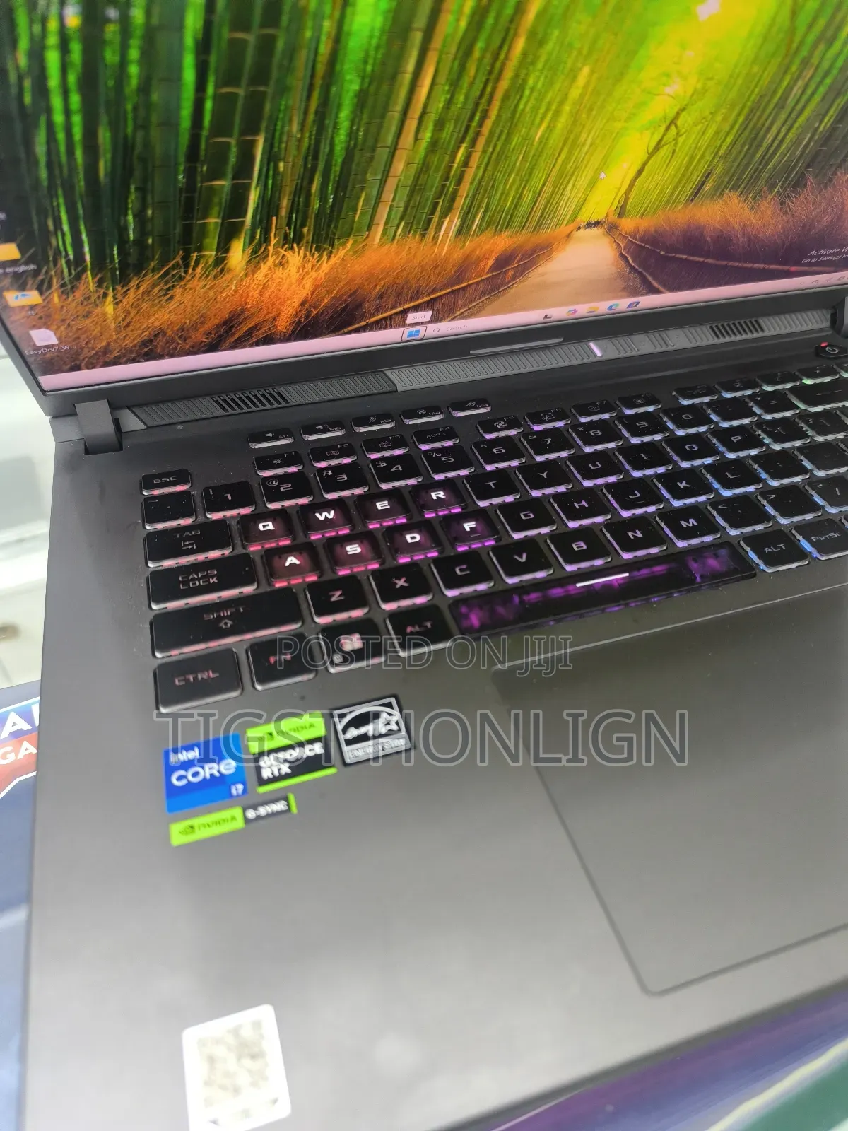 New Laptop Asus ROG Strix G15 16GB Intel Core I7 SSD 1T