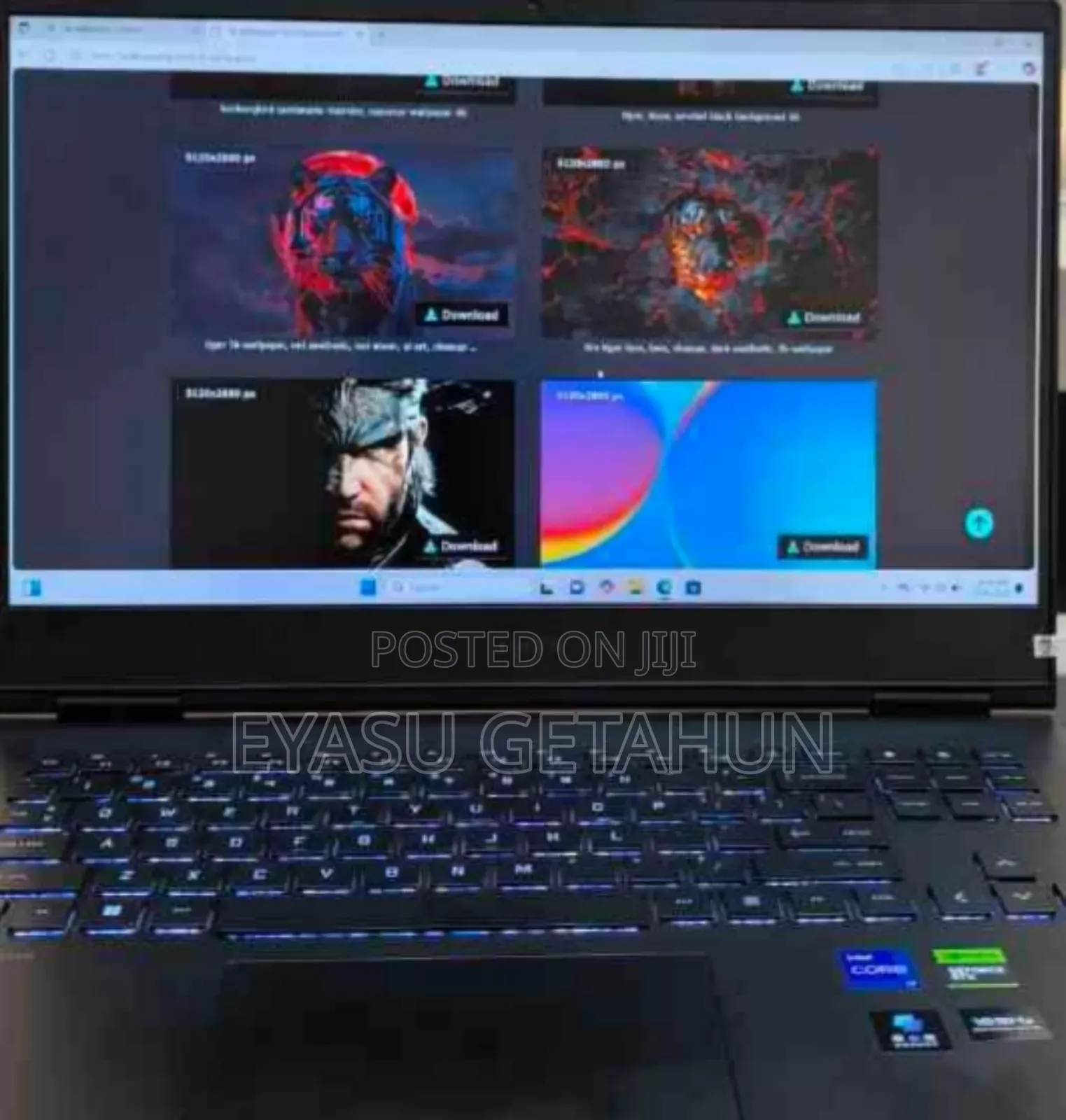 New Laptop HP Omen 16 16GB Intel Core I7 SSD 1T