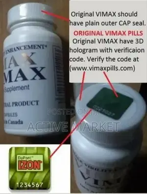 Photo - Vimax 30 Capsules ኦርጂናል Made in Canada