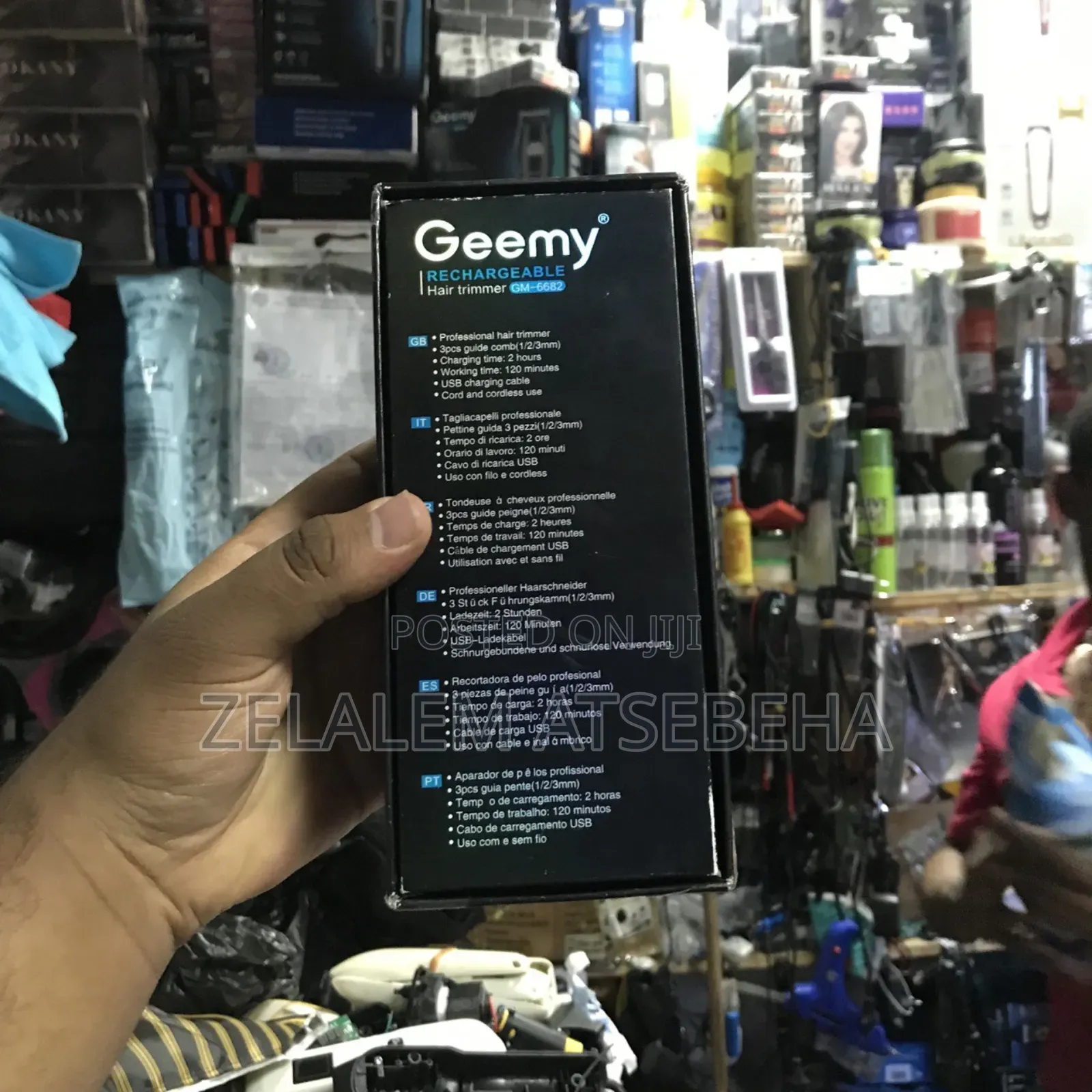 Geemy Hair Trimmer Gm-6682