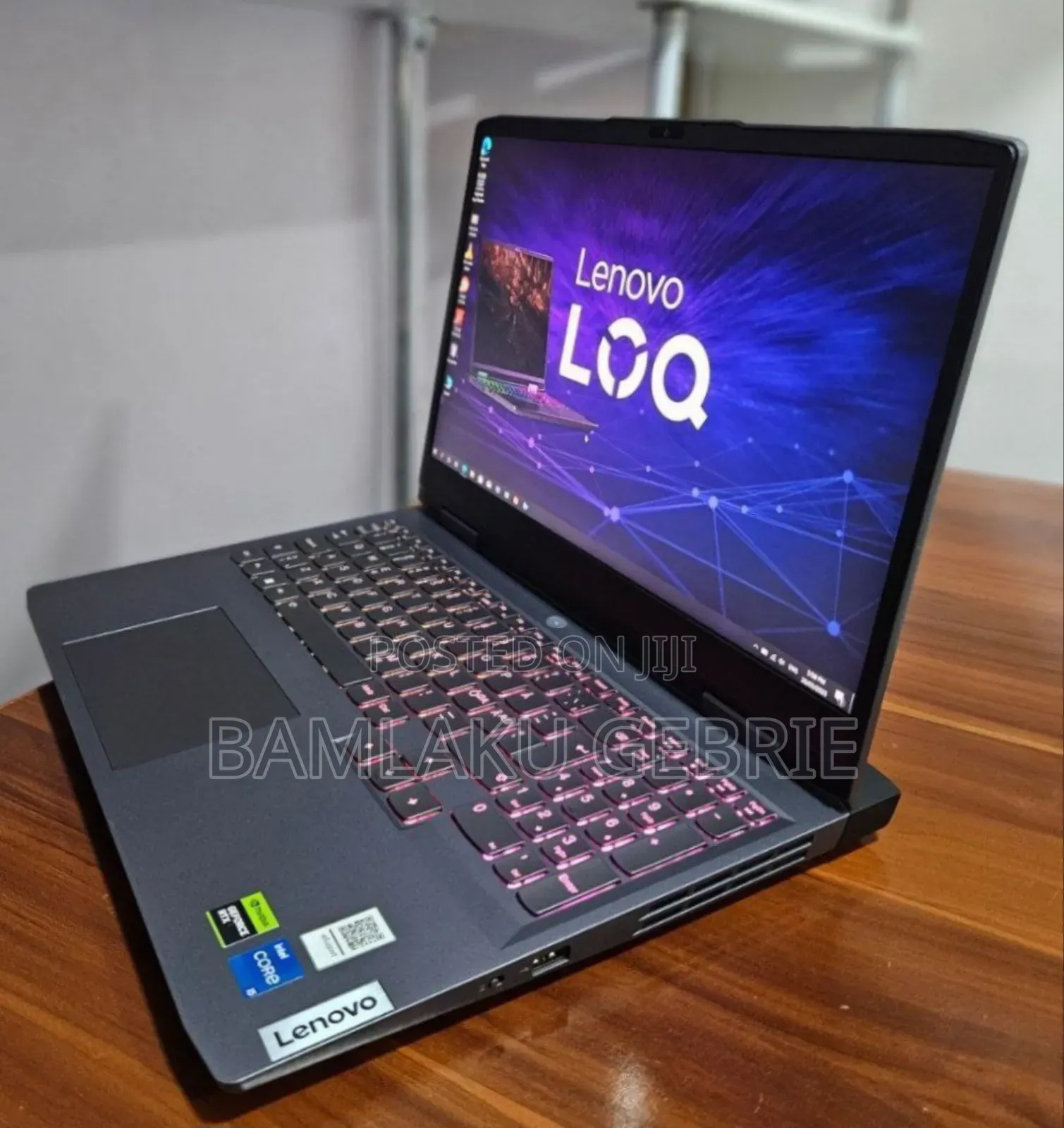 New Laptop Lenovo LOQ 15ARP9 16GB Intel Core I5 SSD 512GB