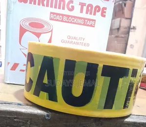 Photo - Warning Tape in Warning Areas