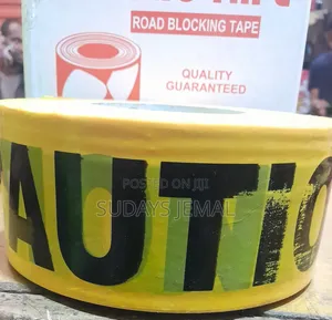 Warning Tape in Warning Areas