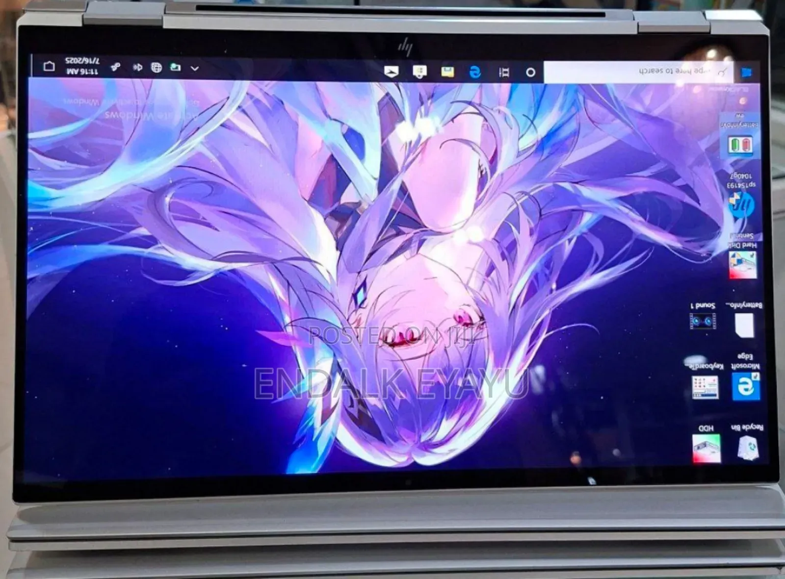 New Laptop HP 16GB Intel Core I7 SSD 512GB