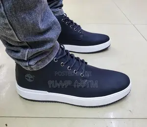 Original Timberland Chukka ‘Black/White’ Men’S Leather Shoes