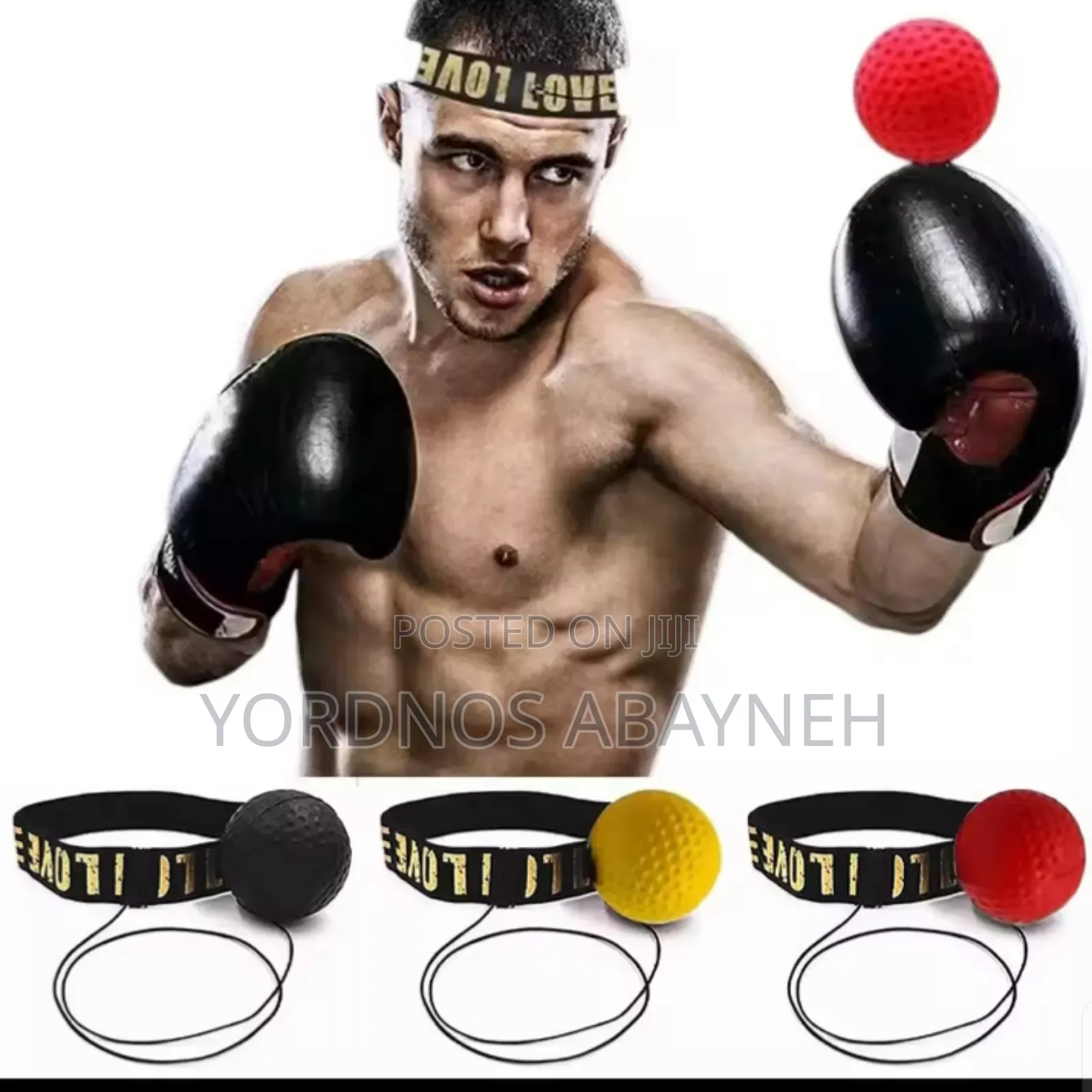 Head‐Mounted Pu Punching Ball