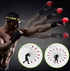 Head‐Mounted Pu Punching Ball