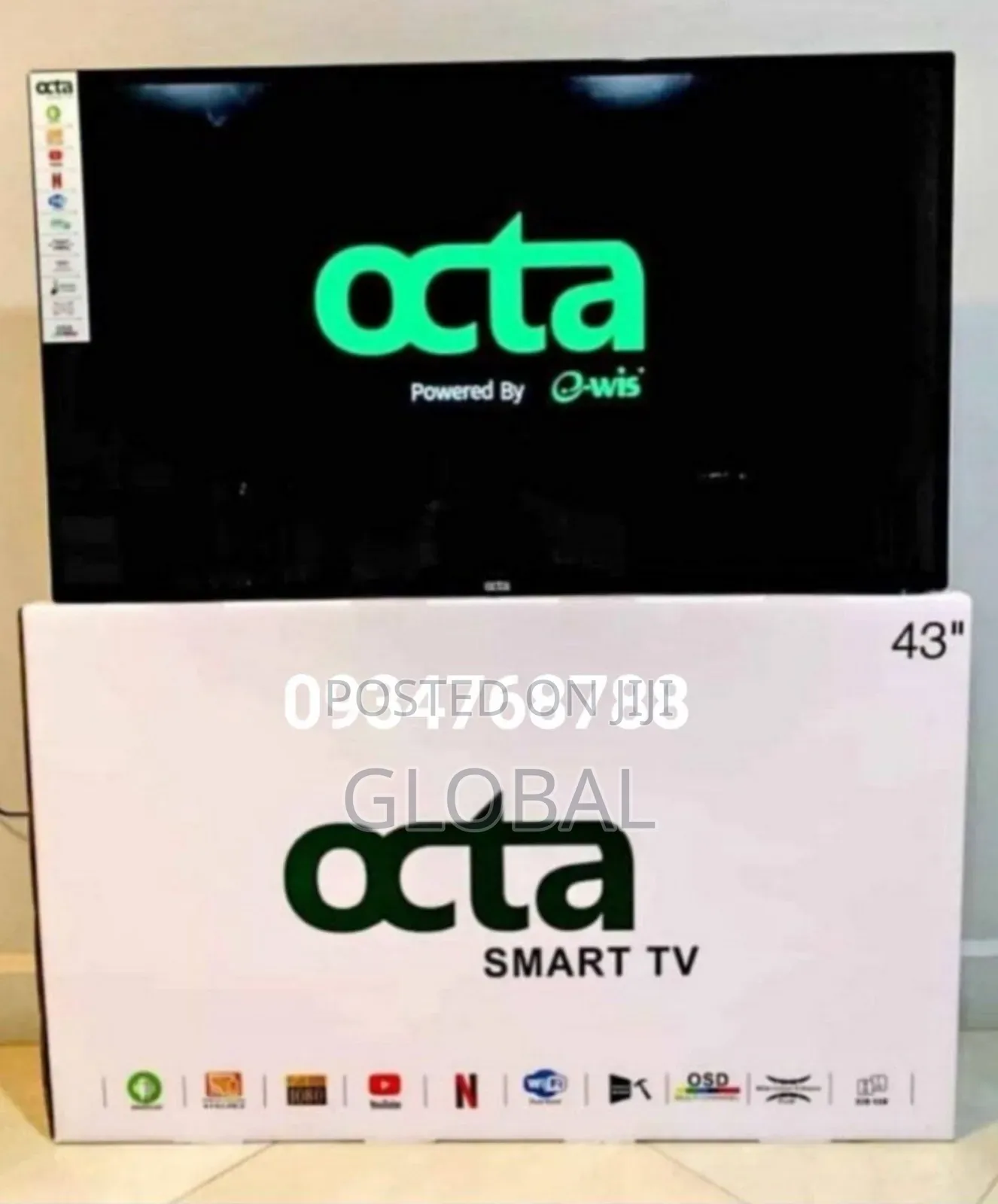 43inch Smart Tv Brand Octa