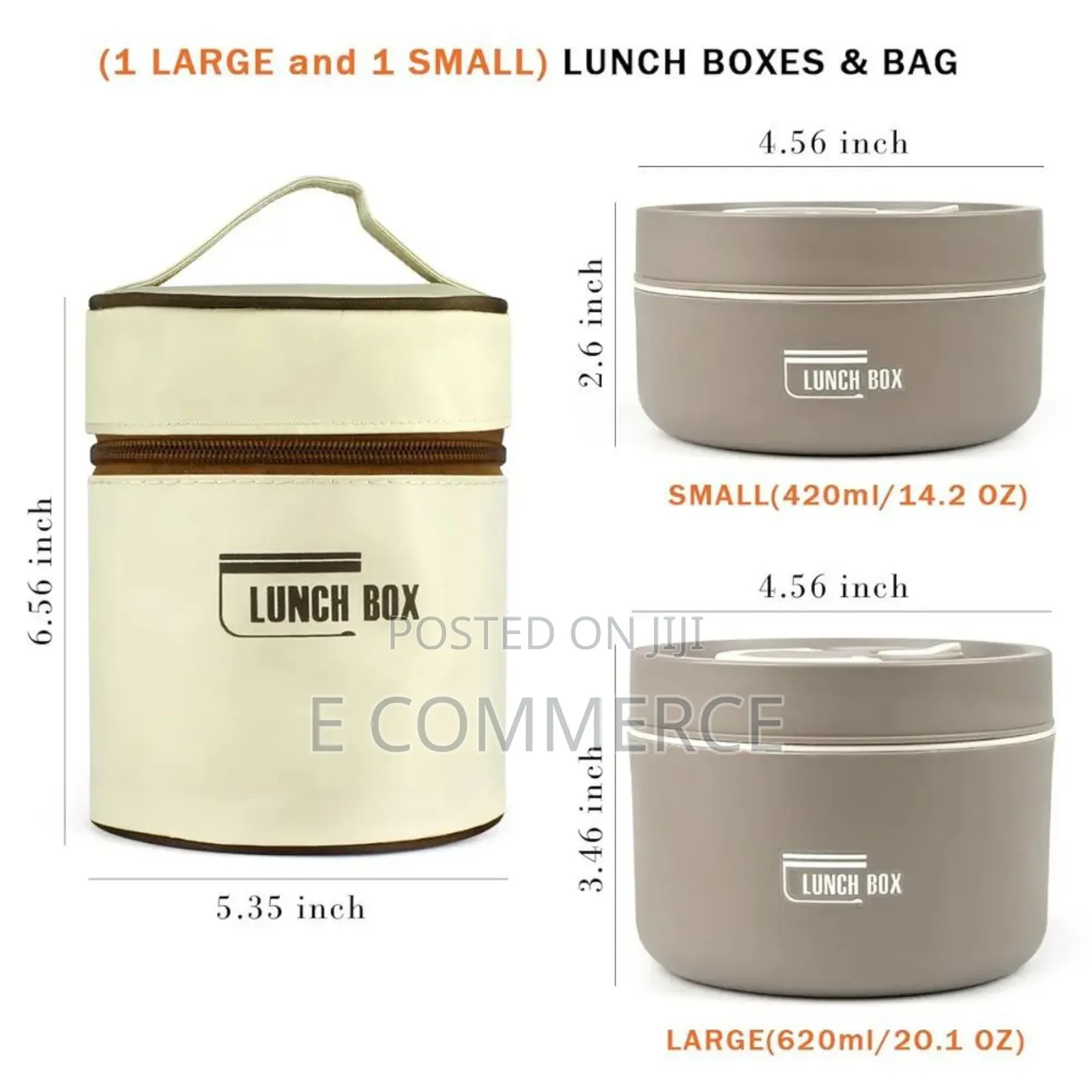 Isolated Lunch Box With Bag