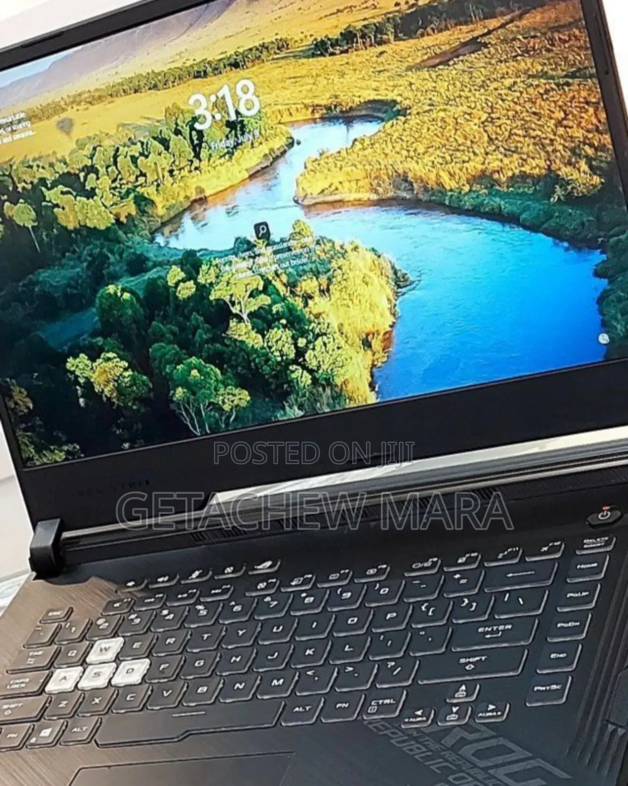 New Laptop Asus ROG Strix G15 16GB Intel Core I7 SSD 1T