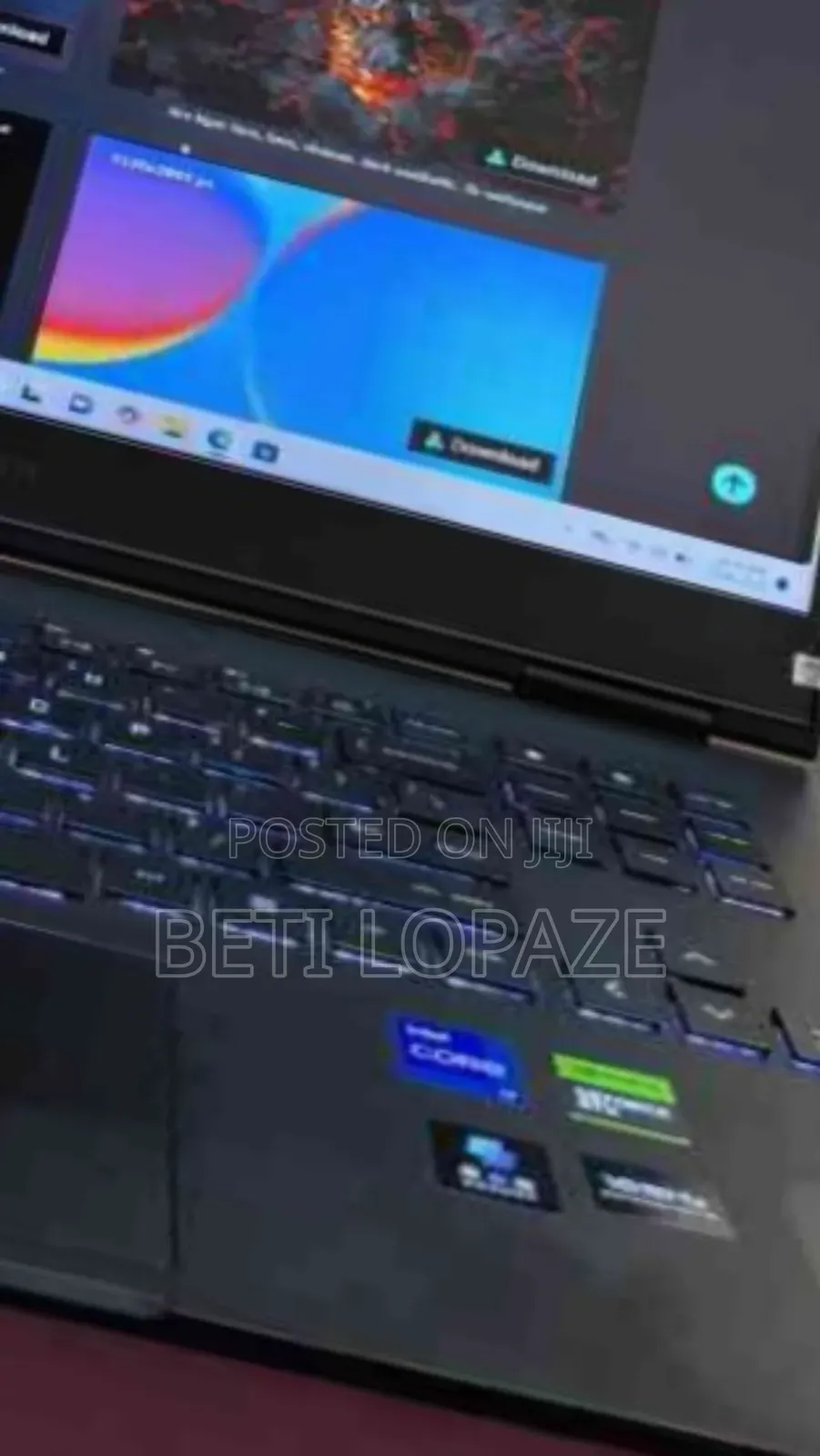 New Laptop HP Omen 15 16GB Intel Core i7 SSD 1T