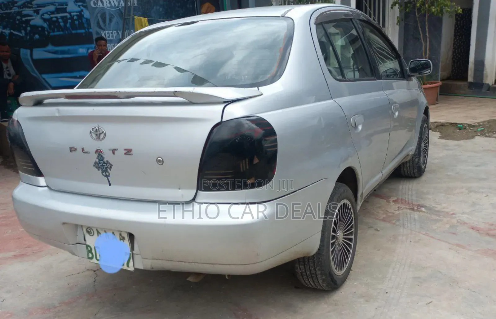 Toyota Platz 2002 Silver