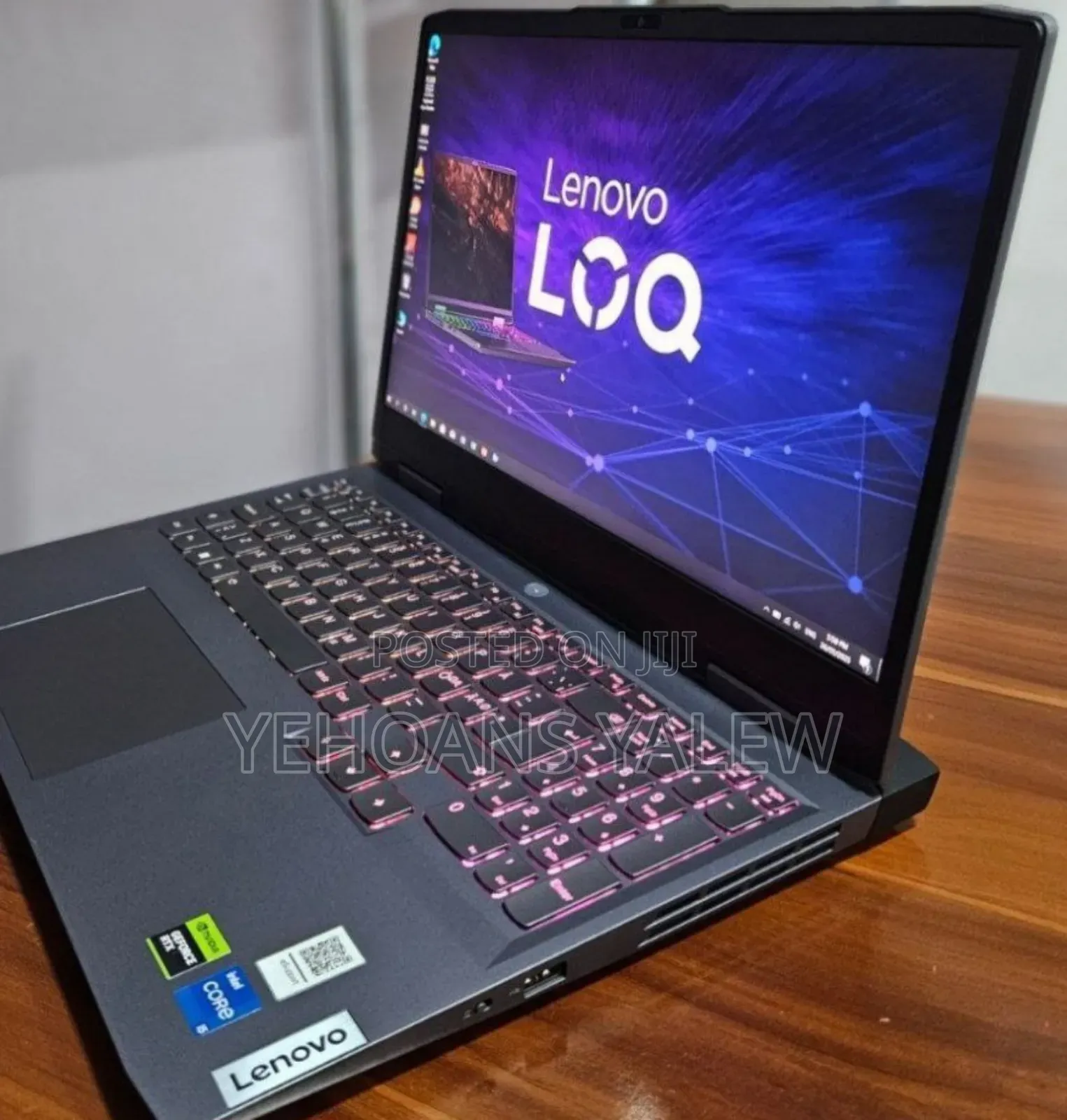 New Laptop Lenovo LOQ 15ARP9 16GB Intel Core I5 SSD 512GB