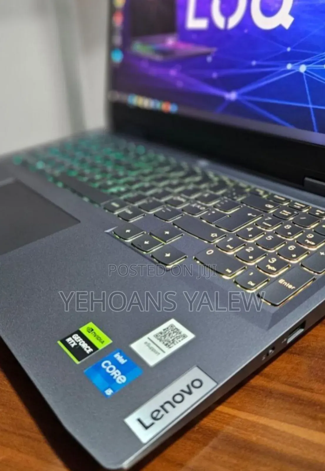 New Laptop Lenovo LOQ 15ARP9 16GB Intel Core I5 SSD 512GB