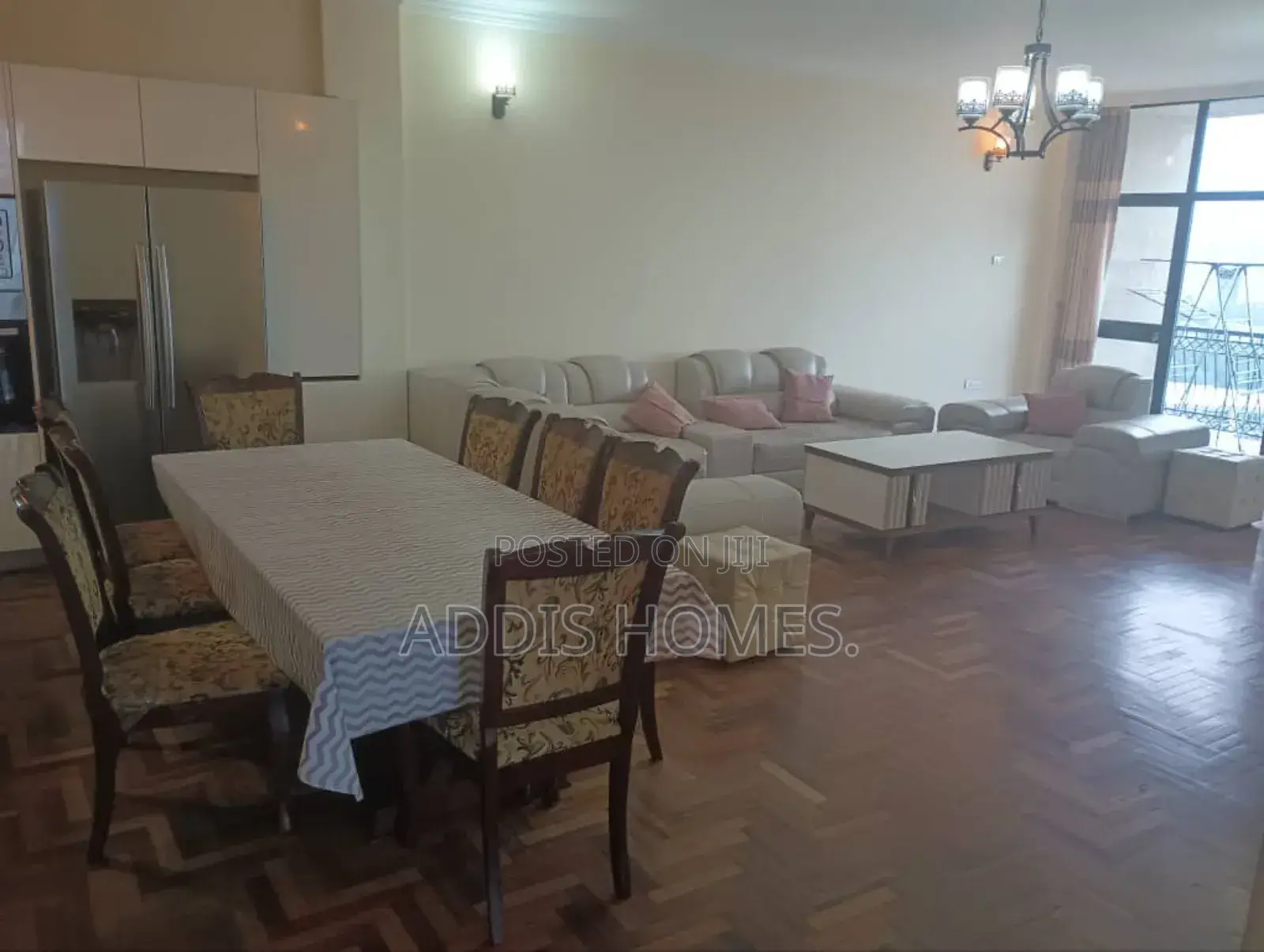 Furnished 4bdrm Apartment in Bole for rent