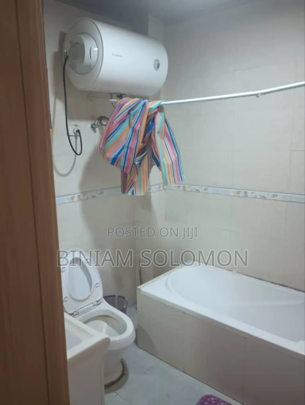 Furnished 4bdrm Apartment in Bole for rent