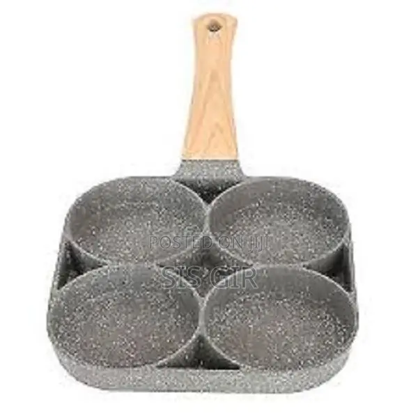 Granite Frying Pan 4 Eyes in A