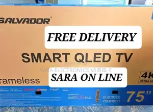 Salvador 75" Framless Qled Tv New 2025