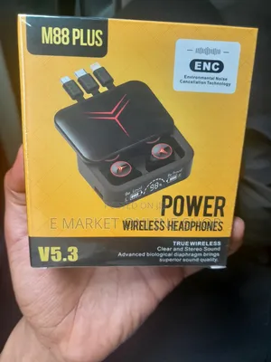 Photo - M88 Plus Earbuds – Crystal Clear Sound, Unmatched Comfort