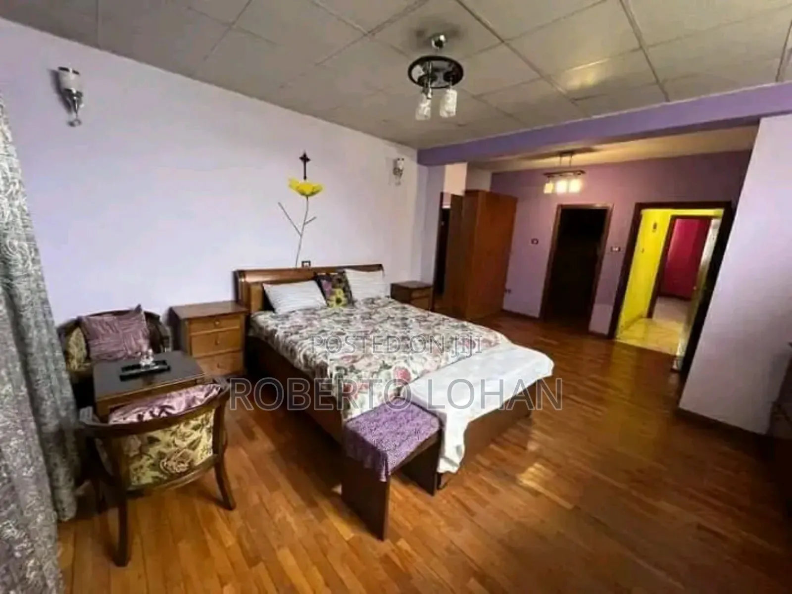 Furnished 4bdrm House in Bole, Olompiya for rent