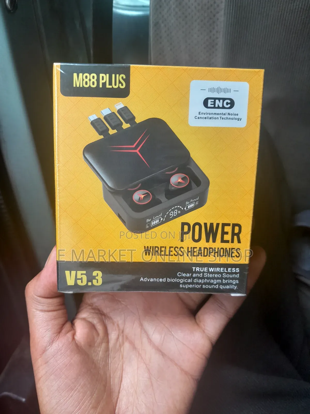 M88 Plus Earbud Premium Sound, Affordable Price